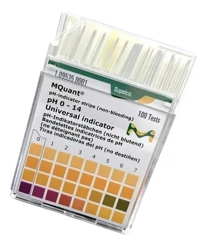 109535 PAPEL INDICADOR PH 0-14 (100 TIRAS).MERCK - Imagen 1