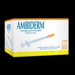 JERINGA INSULINA 1ML AGUJA 30GX13MM 100UNDS. AMBIDERM