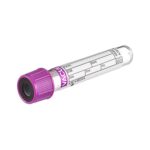 VACUETTE® TUBE 4 ml K3E K3EDTA
13x75 lavender cap-black ring, non-ridged