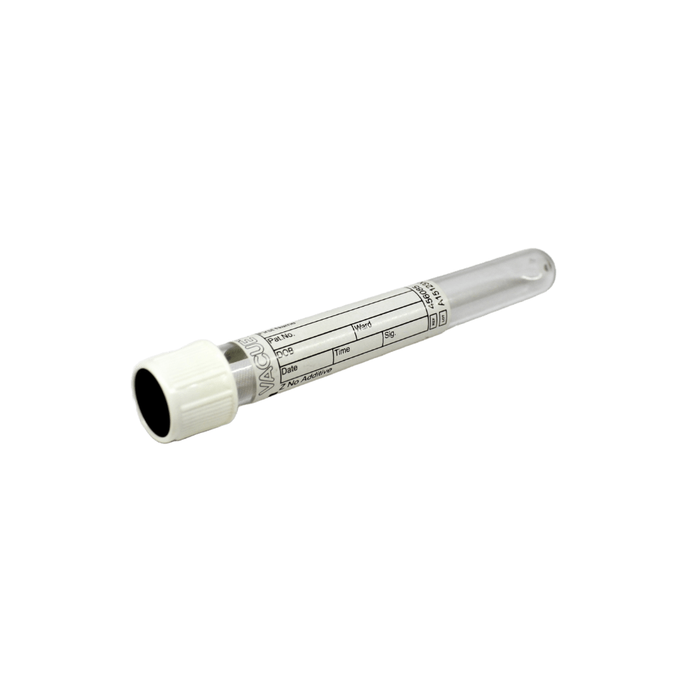 456085 TUBO VACUETTE TAPA BLANCA. 6 ML 50 UNDS - Imagen 1