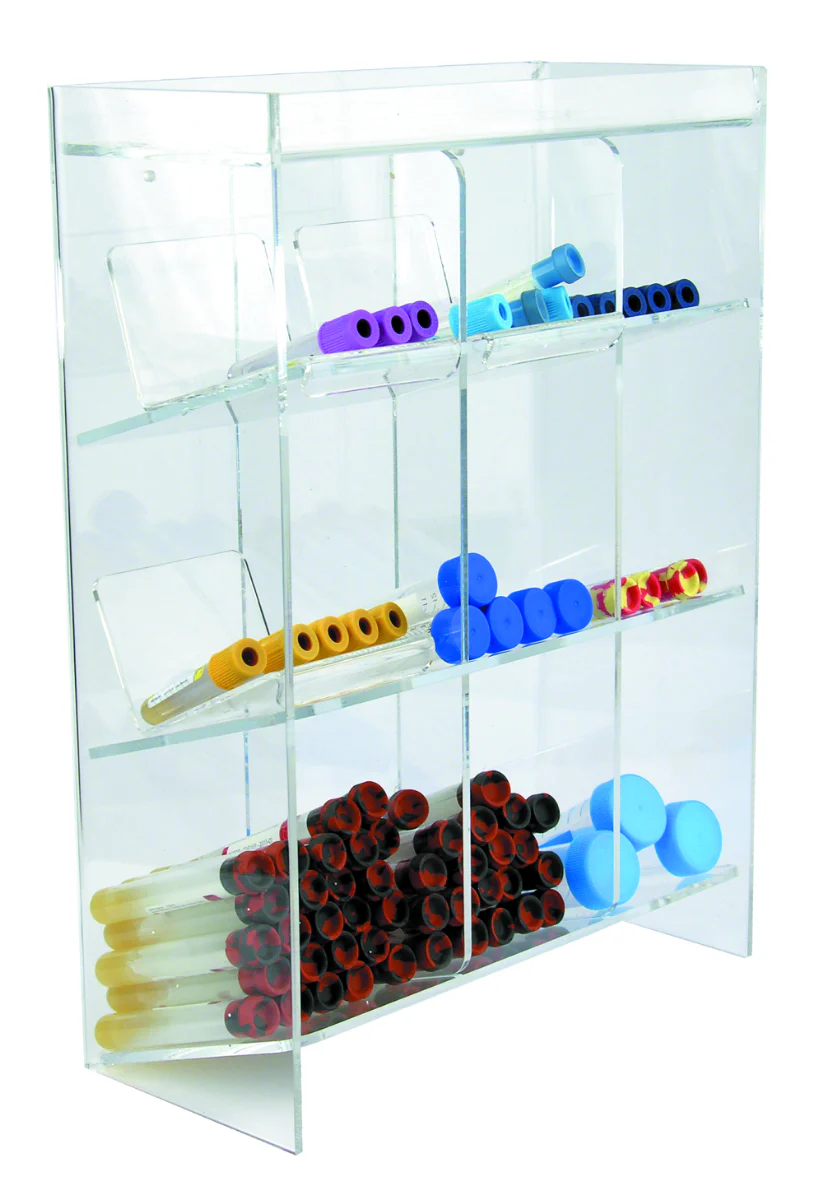52300 TUBE RACK / DISPENSER, 3x3 TIER. UNICO - Imagen 1