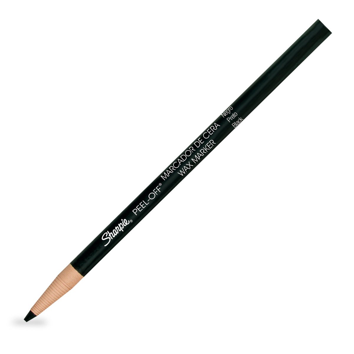 708007 LAPIZ DE CERA NEGRO. 1 UND - Imagen 1