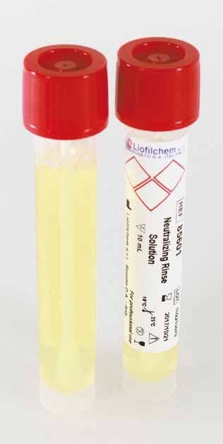 85602 ESC SWAB NEUTRALIZING RINSE SOLUTION 100X5ML TUBES. LIOFILCHEM - Imagen 1