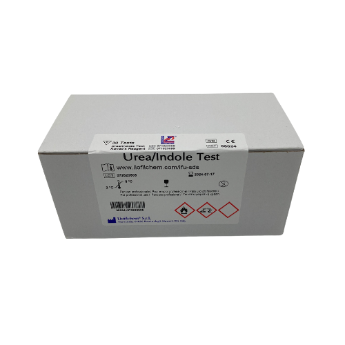 88024 *UREA/ INDOLE TEST 30 TEST. LIOFILCHEM - Imagen 1
