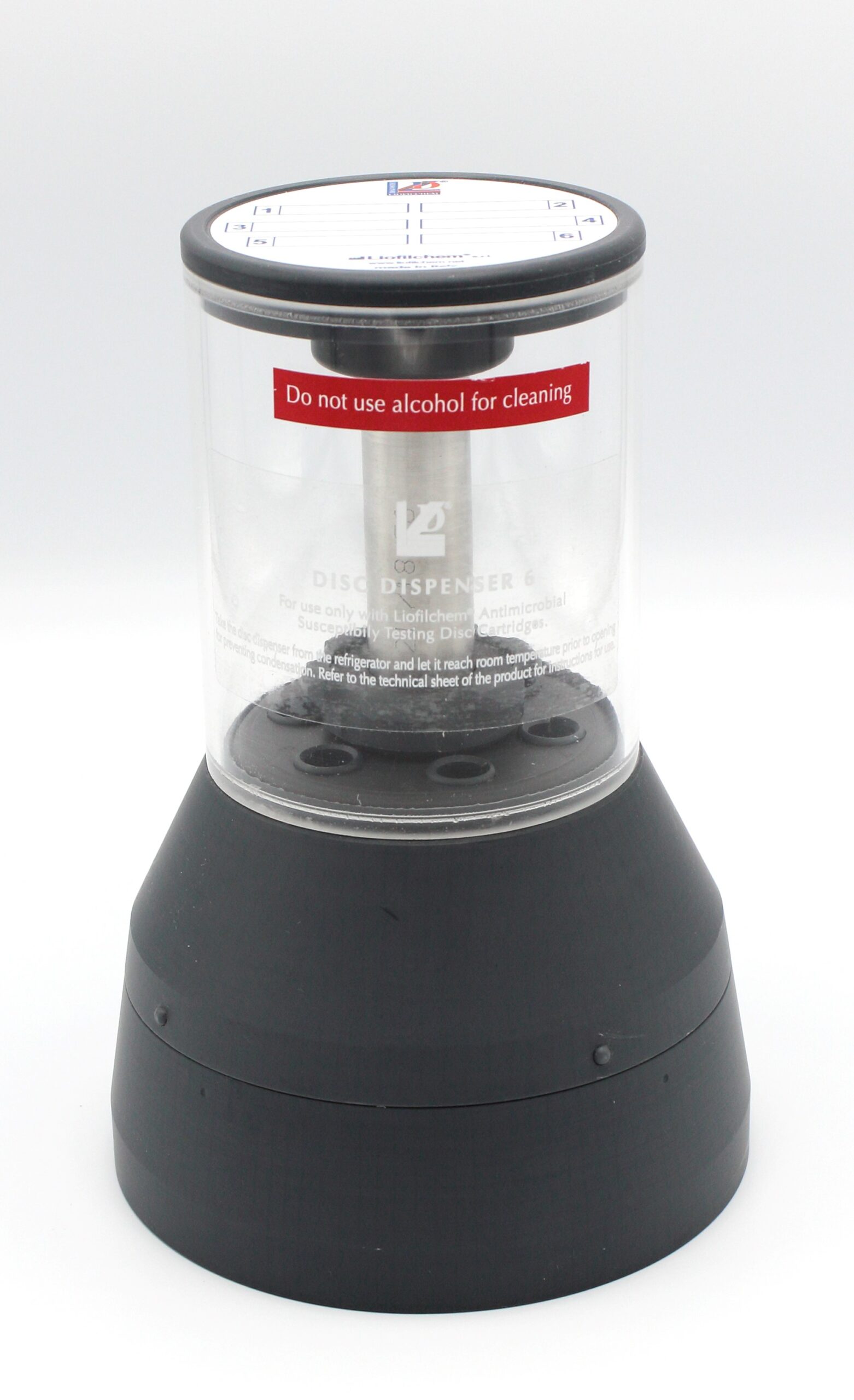 91203 DISC DISPENSER 6 CARTRIDGES. LIOFILCHEM - Imagen 1