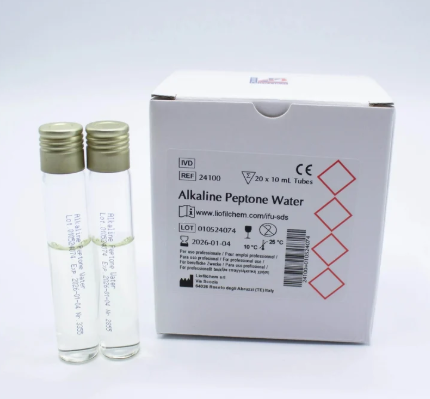 Alkaline Peptone Water 10 ml, 20 tubos, Liofilchem (REF 24100)