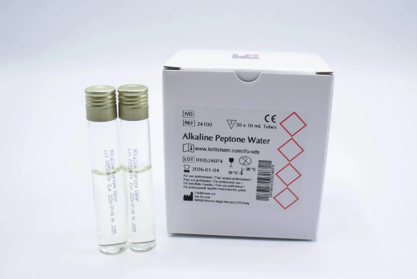Alkaline Peptone Water 24100 Liofilchem Alkaline Peptone Water 10 ml, 20 tubos, Liofilchem (REF 24100)