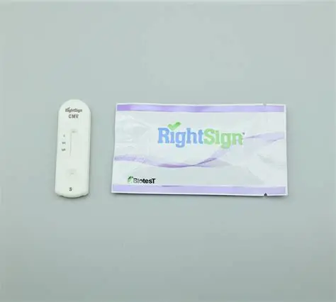 WCMG-C31 CMV IGG RAPID TEST CASSETTE. 25 PRUEBAS. BIOTEST - Imagen 1