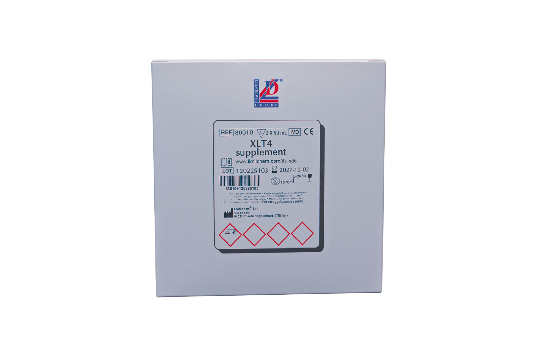 *SUPLEMENTO XLT4, 2X50 ML, LIOFILCHEM - Imagen 1