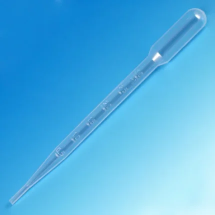 PIPETA PASTEUR, GRADUADA 3ML, 155MM, 500 UNDS. GLOBE