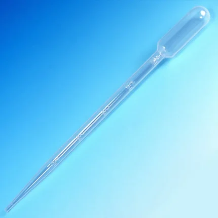 PIPETA PASTEUR ESTERIL, GRADUADA 3ML, 155MM, 100 UNDS. GLOBE.