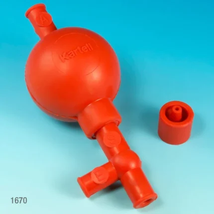 PERA DE HULE. ROJA. GLOBE
