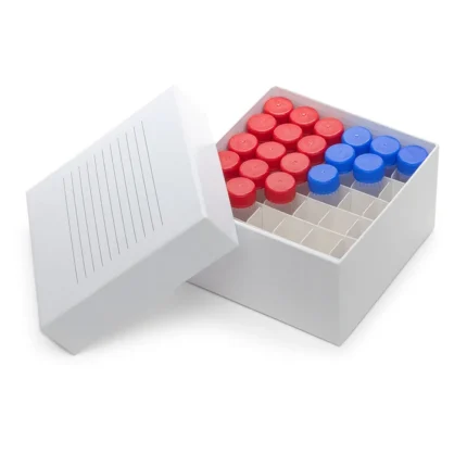 CAJA DE CONGELACION 81 POSICIONES 9X9. TUBOS 1 Y 2ML. GLOBE