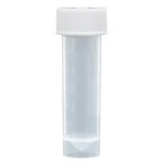 TUBO DE TRANSPORTE, 5ML, TAPA ROSCA. PP 1000 UNDS