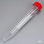 TUBO CONICO 15ML, TAPA ROJA, PP, GRADUADO, ESTELIRES,25 UNDS ,GLOBE