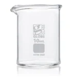 BEAKER VIDRIO 10ML. GLOBE