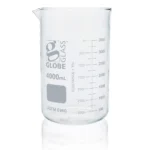 BEAKER VIDRIO 4000ML. GLOBE