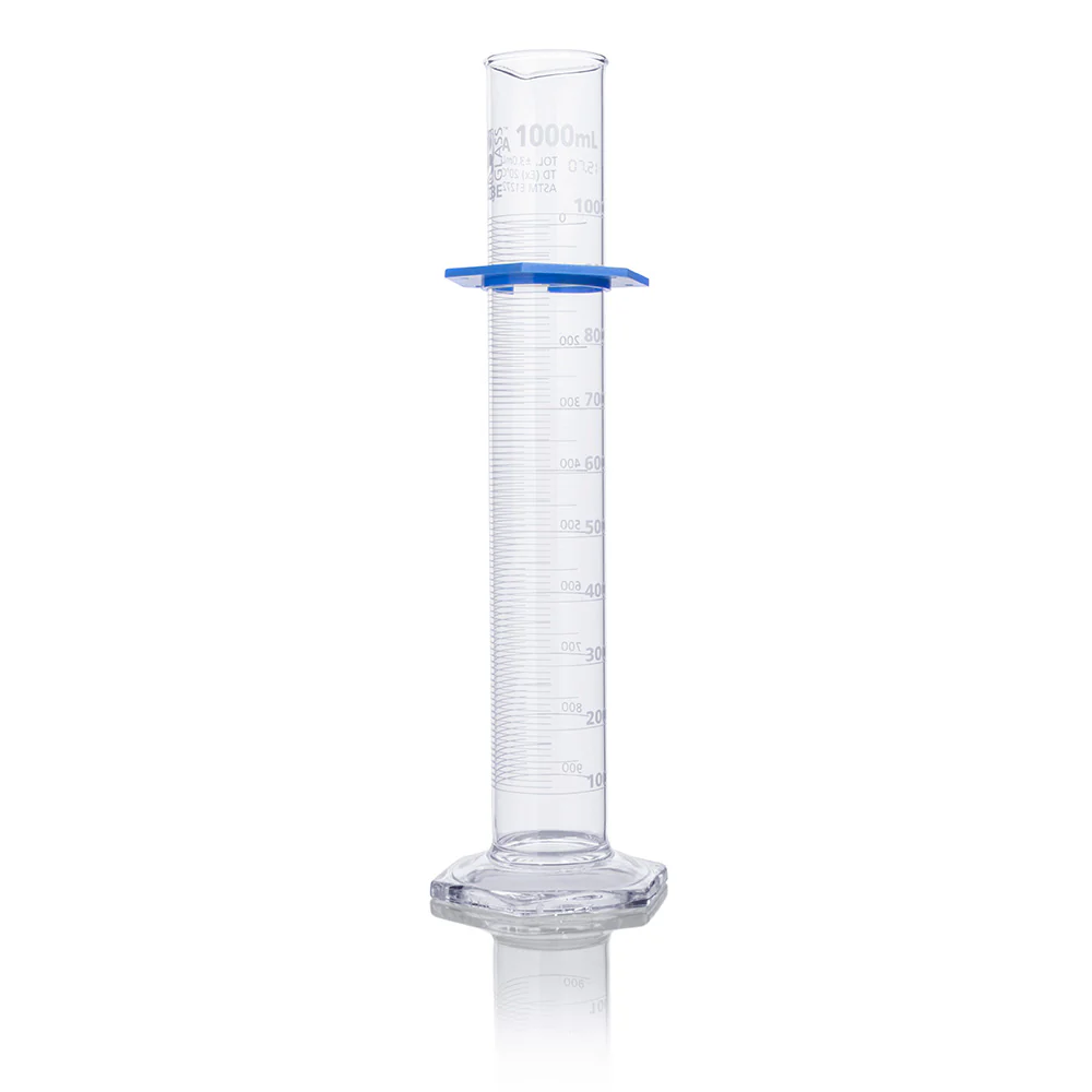 8301000 PROBETA VIDRIO GRADUADA 1000ML CLASE A. GLOBE - Imagen 1