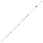 PIPETA SEROLOGICA VIDRIO 5ML. CLASE A GRADUADA 0.1 AZUL.GLOBE