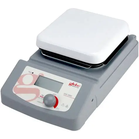 GHS-380H PLACA CALENTADOR DIGITAL.380C 50-60HZ. GLOBE - Imagen 1